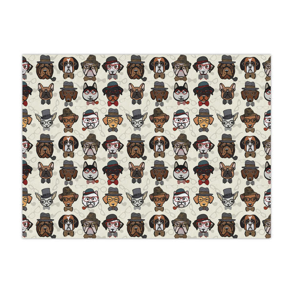 Custom Hipster Dogs Large Tissue Papers Sheets - Lightweight