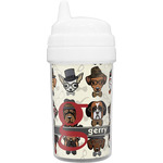 Hipster Dogs Toddler Sippy Cup (Personalized)
