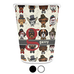 Hipster Dogs Waste Basket (Personalized)