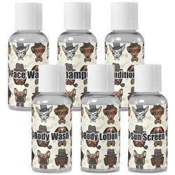 Hipster Dogs Travel Bottles (Personalized)