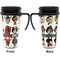 Hipster Dogs Travel Mug with Black Handle - Approval
