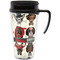 Hipster Dogs Acrylic Travel Mug with Handle (Personalized)