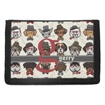 Hipster Dogs Trifold Wallet (Personalized)