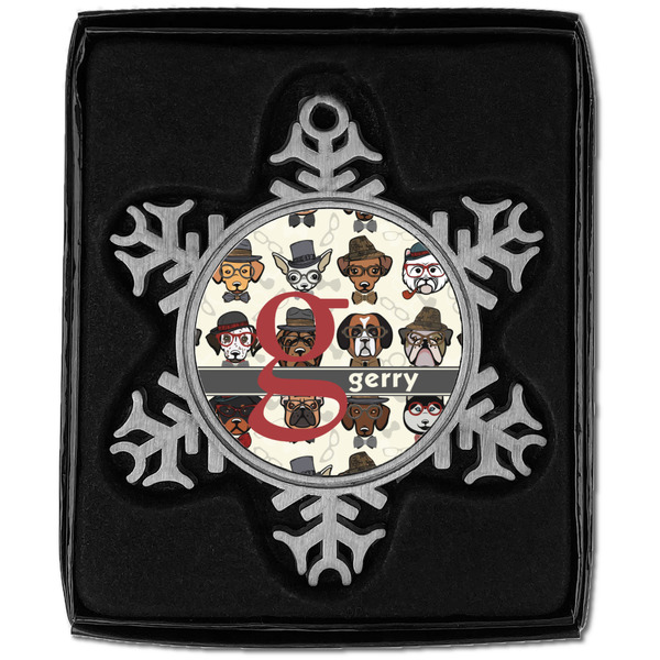 Hipster Dogs Vintage Snowflake - In box