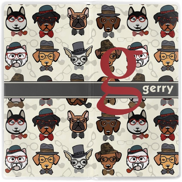 Hipster Dogs Vinyl Document Wallet - Apvl