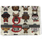 Hipster Dogs Waffle Weave Towel - Full Print Style Image