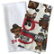 Hipster Dogs Waffle Weave Towels - Two Print Styles