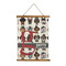 Hipster Dogs Wall Hanging Tapestry - Tall (Personalized)
