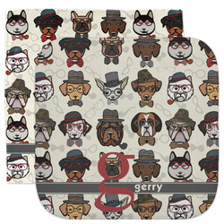 Hipster Dogs Facecloth / Wash Cloth (Personalized)