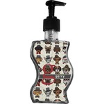 Hipster Dogs Wave Bottle Soap / Lotion Dispenser (Personalized)