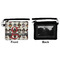 Hipster Dogs Wristlet ID Cases - Front & Back