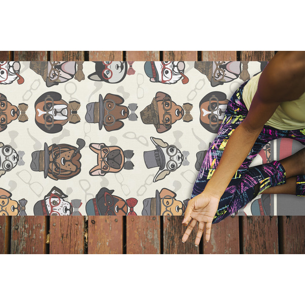 Hipster Dogs Yoga Mats - LIFESTYLE