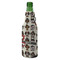 Hipster Dogs Zipper Bottle Cooler - ANGLE (bottle)