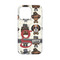 Hipster Dogs iPhone 13 Mini Case - Back