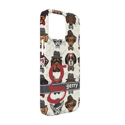 Hipster Dogs iPhone Case - Plastic - iPhone 13 Pro (Personalized)