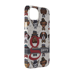 Hipster Dogs iPhone Case - Plastic - iPhone 14 (Personalized)