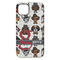 Hipster Dogs iPhone 14 Plus Tough Case - Back