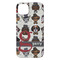 Hipster Dogs iPhone 14 Pro Max Case - Back