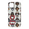 Hipster Dogs iPhone 14 Pro Tough Case - Back