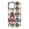 Hipster Dogs iPhone 15 Pro Tough Case - Back