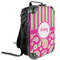 Pink & Green Paisley and Stripes Kids Hard Shell Backpack (Personalized)