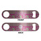 Pink & Green Paisley and Stripes Bottle Opener - Front & Back