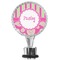 Pink & Green Paisley and Stripes Bottle Stopper Main View