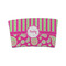 Pink & Green Paisley and Stripes Coffee Cup Sleeve (Personalized)
