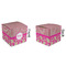 Pink & Green Paisley and Stripes Cubic Gift Box - Approval
