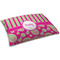 Pink & Green Paisley and Stripes Dog Beds - SMALL