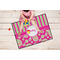 Pink & Green Paisley and Stripes Door Mats - LIFESTYLE kid