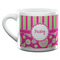Pink & Green Paisley and Stripes Espresso Cup - 6oz (Double Shot) (MAIN)