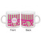 Pink & Green Paisley and Stripes Espresso Cup - Apvl
