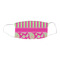 Pink & Green Paisley and Stripes Fabric Face Mask