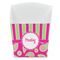 Pink & Green Paisley and Stripes French Fry Favor Boxes (Personalized)