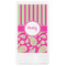 Pink & Green Paisley and Stripes Guest Towels - Full Color (Personalized)