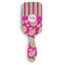 Pink & Green Paisley and Stripes Hair Brushes (Personalized)
