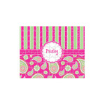 Pink & Green Paisley and Stripes 110 pc Jigsaw Puzzle (Personalized)