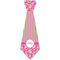 Pink & Green Paisley and Stripes Just Faux Tie