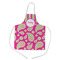 Pink & Green Paisley and Stripes Kid's Aprons - Medium Approval