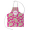Pink & Green Paisley and Stripes Kid's Apron - Small (Personalized)