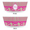 Pink & Green Paisley and Stripes Kids Bowls - APPROVAL
