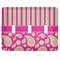 Pink & Green Paisley and Stripes Light Switch Cover (3 Toggle Plate)