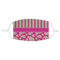 Pink & Green Paisley and Stripes Adult Cloth Face Mask