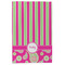 Pink & Green Paisley and Stripes Microfiber Dish Towel - APPROVAL