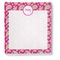 Pink & Green Paisley and Stripes Notepad - Apvl