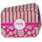 Pink & Green Paisley and Stripes Octagon Placemat - Composite (MAIN)