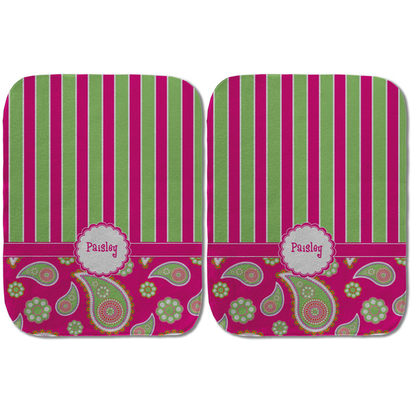 Pink & Green Paisley and Stripes Old Burps - Approval