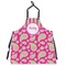 Pink & Green Paisley and Stripes Personalized Apron