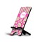 Pink & Green Paisley and Stripes Phone Stand